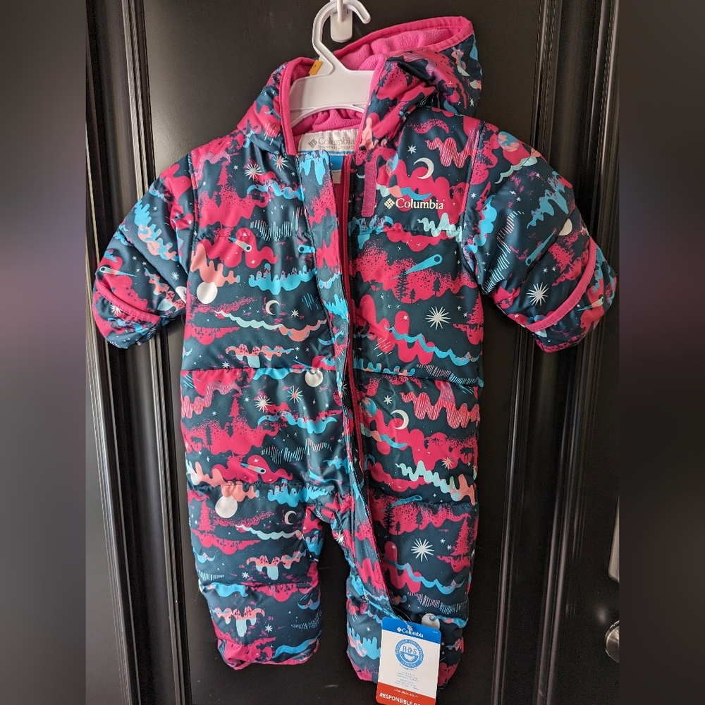 Columbia Baby Jacket/Snowsuit (Duck Down, 3-6 Months)